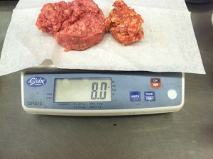 6 oz Beef & 2 oz Sausage