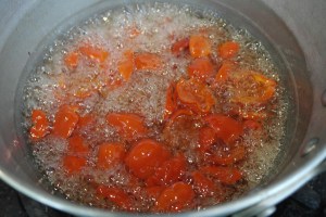 Boil for about 3 minutes.