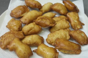 Rest on paper towel.