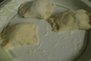 Let rise again on a floured surface.