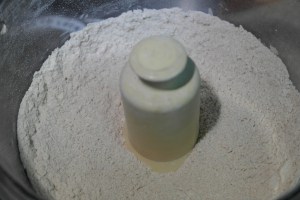 Pulse till a slight crumble.