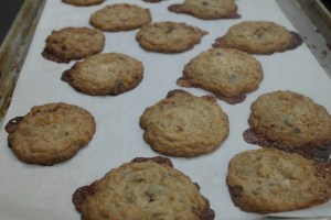 Move to cooling rack and serve.