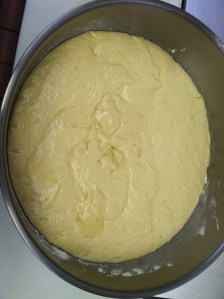 Dough is pretty wet.