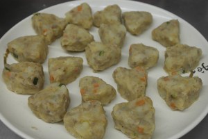 Form croquettes into desired shapes.