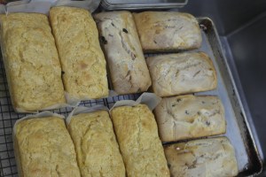 I was lazy and only made 2 types of bread.