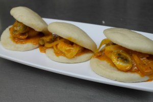 Yum.  We also stuffed them with smoked salmon.