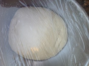 Transfer to oiled bowl and proof to double size.