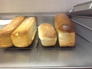 Turn out onto cooling rack. (I was experimenting with size.)