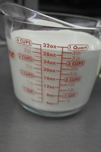 3 3/4 cups of Heavy Cream