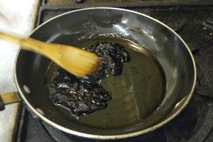 Add 2 parts black bean paste.