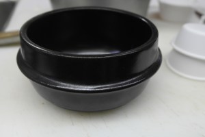 Stoned cookware that makes the best rice (but I had too much rice.)