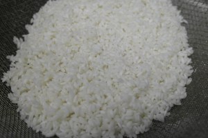 Rice grains should be larger and bright.