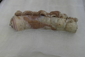 Decided to wrap it in cheese cloth.