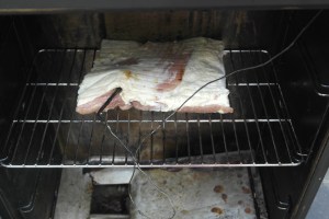 In the smoker
