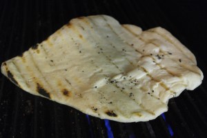 Flip and add toppings.