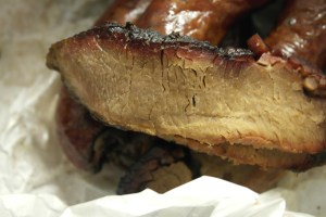 This was the biggest disappointment.  Brisket was super salty and had no other flavors.  It was also dry.  The sausage looked great but meh.