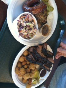 Pulled pork and the sauce for it was off the hook.