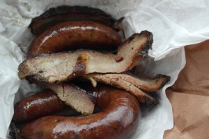 I was buring out on sides so I just grabbed the meat.  $13.