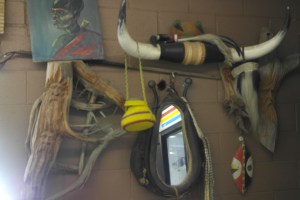 More stuff on the walls.