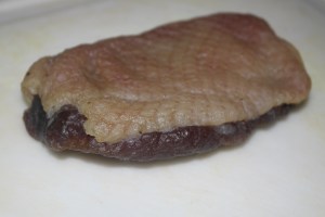 Smells of prosciutto and duck.