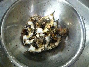 Make sure that each top is coated.