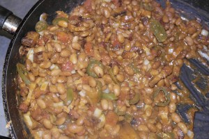 Keep cooking and stirring.