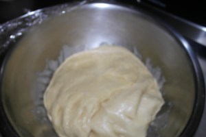 Punch down and allow 5 minute rest.